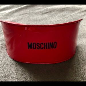 Candy Apple Red Moschino Sunglass Case